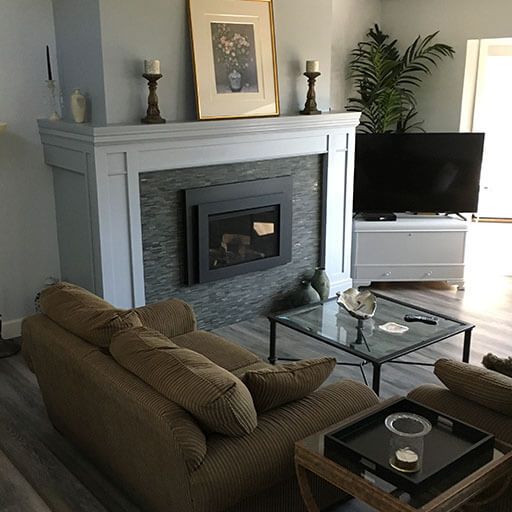 living room renovation