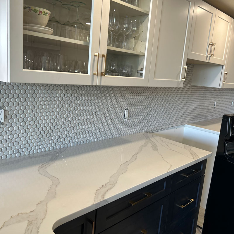 Ricklyn Renos new round kitchen backsplash Ricklyn Renos new round kitchen backsplash